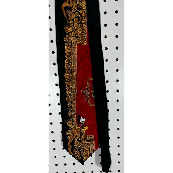 Disney store Mickey Paisely print tie - Picture 3 of 5